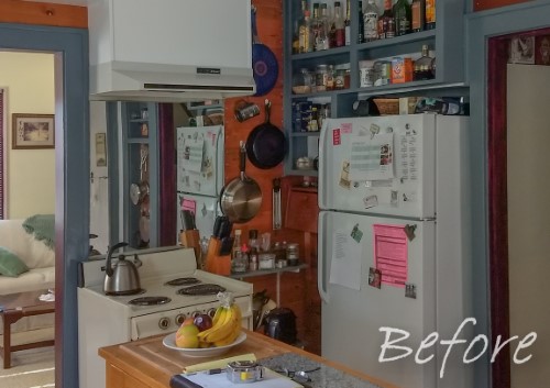 Small, charming kitchen in bungalow house with modern features (before), Golden Rule Remodeling & Design, Salem Oregon